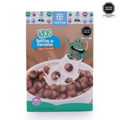 TOTTUS - Bolitas de Cereales Sabor Chocolate Caja 500 g