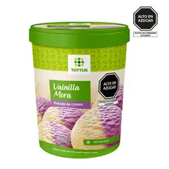 TOTTUS - Helado Vainilla Mora Pote 500 mL