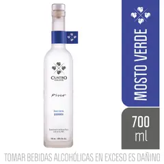 CUATRO GALLOS - Pisco Mosto Verde Quebranta Botella 700 mL