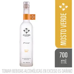 CUATRO GALLOS - Pisco Mosto Verde Torontel Botella 700 mL