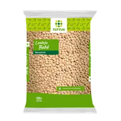 TOTTUS - Lenteja Bebé Menestra Bolsa 500 g