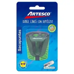 ARTESCO - Tajador Doble Lines Con Depósito