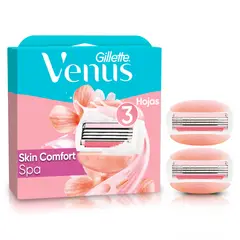VENUS - Repuesto Máquina De Afeitar Gillette Mujer Spa Caja 2 Und