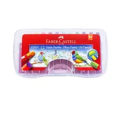 FABER CASTELL - Crayones Color Pastel Estuche 12 Und