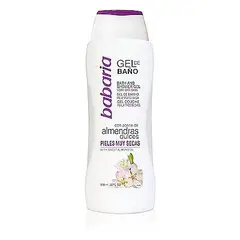 BABARIA - Gel de Baño Aceite de Almendra Envase 600 mL