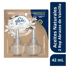 GLADE - Repuesto Aceite Perfumado Abrazos Vainilla Empaque 2 Und