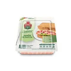 BRAEDT - Jamón de Pavita Balance Empaque 200 g