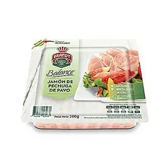 BRAEDT - Jamón de Pechuga de Pavo Balance Empaque 200 g