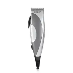SIEGEN - Recortador de Cabello 4 Peines Blanco SG-8200