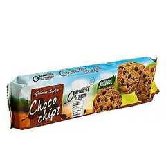 SANTIVERI - GALLETAS CHOCO CHIPS 0 AZUCAR SANTIVIERI X185G