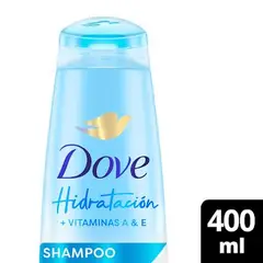 DOVE - Shampoo Hidratación Intensa Cabello Debilitado Botella 400 mL