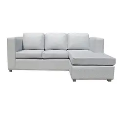 CASA JOVEN - Sofá seccional Tampa S-52 negro