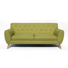 CASA JOVEN - Sofá Love Seat de 3 cuerpos en color gris