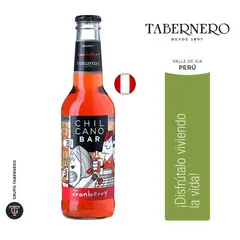 TABERNERO - Bebida RTD Chilcano Bar Cranberry Botella 275 mL