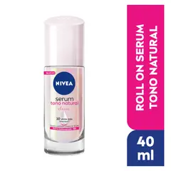 NIVEA - Antitranspirante Roll On Serum Extra Aclarante Envase 40 mL