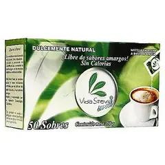 VIDA STEVIA - Endulzante en Polvo Caja 50 Und