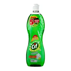 CIF - Lavavajilla Líquido Concentrado Limón Botella 750 mL
