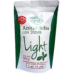 ONZA - Azúcar Rubia con Stevia Light Bolsa 500 g