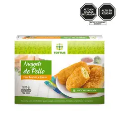 TOTTUS - Nuggets de Pollo con Brocoli y Questo Caja 12 Und