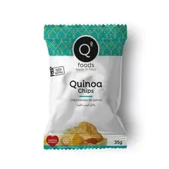 QFOODS - Chips Salados Quinoa Bolsa 35 g