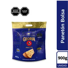 GLORIA - Panetón Bolsa x 900 g