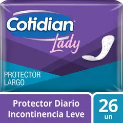 COTIDIAN - Protector Diario Incontinencia Media Bolsa 26 und