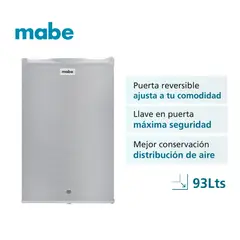 MABE - Frigobar 93 L RMF04PRX0