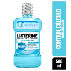 LISTERINE - Enjuague Bucal Control Cálculo y Sarro Zero Botella 500 mL