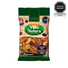 VILLA NATURA - Frutos Secos Pasión Mix Bolsa 150 g