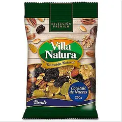 VILLA NATURA - Cocktail de Nueces Bolsa 250 g