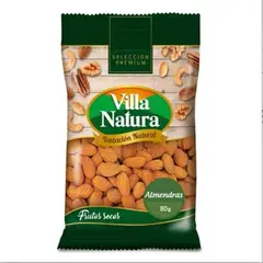 VILLA NATURA - Almendras Bolsa 80 g