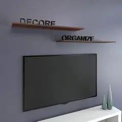 undefined - Repisa Bazaruto Color Nogal