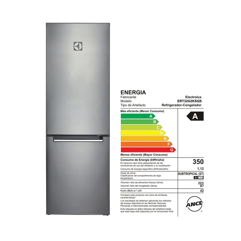 Refrigeradora 310L Eurofrost Bott