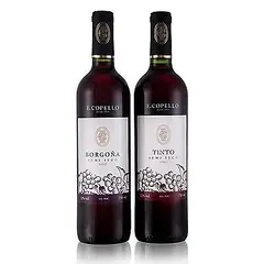 E COPELLO - Vino Borgoña E. Copello 750 mL + Tinto Semiseco 750 mL