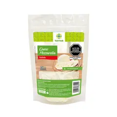 TOTTUS - Queso Mozzarella Rallado Doypack 250 g