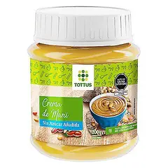 TOTTUS - Crema de Maní Sin Azúcar Añadida Envase 200 g