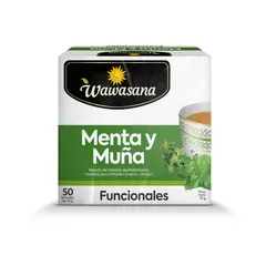 WAWASANA - Infusión Menta y Muña Caja 50 Und