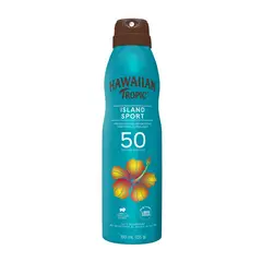 HAWAIIAN TROPIC - Protector Solar Island Sport Spray SPF 50 Envase 220 mL