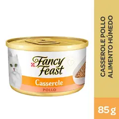 FANCY FEAST - Alimento Húmedo Gatos Casserole Pollo Lata 85 g
