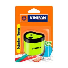 VINIFAN - Tajador Doble Con Depósito Color Neón