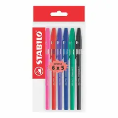 STABILO - Lapicero Liner Empaque 6 Und
