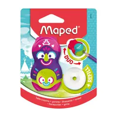 MAPED - Tajador Y Borrador Dúo + Repuesto