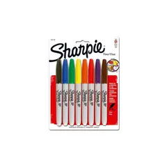 SHARPIE - Plumones Permanentes Clásico Blíster 8 Und