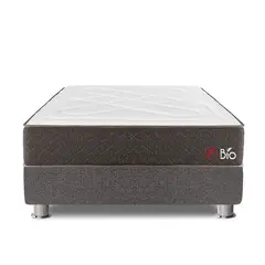 FORLI - Cama Americana Bio Queen + 2 Almohadas + Protector