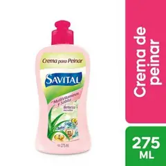 undefined - Crema para Peinar Savital Multivitaminas y Sábila Envase 275 mL