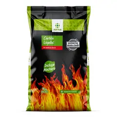 TOTTUS - Carbón Vegetal Bolsa 8 Kg