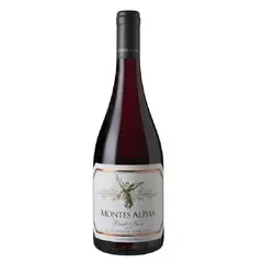MONTES - Vino Alpha Pinot Noir Botella 750 mL