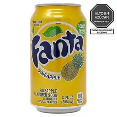 FANTA - Gaseosa Piña Lata 355 mL