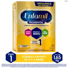 ENFAMIL - Fórmula Infantil Premium Etapa 1 Caja 1.65 Kg