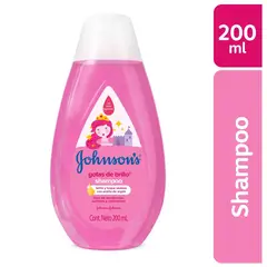 JOHNSONS - Shampoo Baby Gotas De Brillo Botella 200 mL